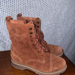 Zodiac Brown Ankle Boots